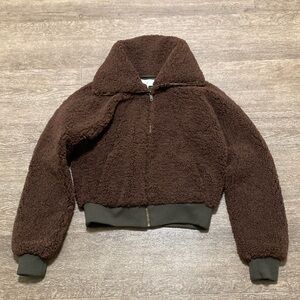 Lou & Grey Chocolate Sherpa Jacket